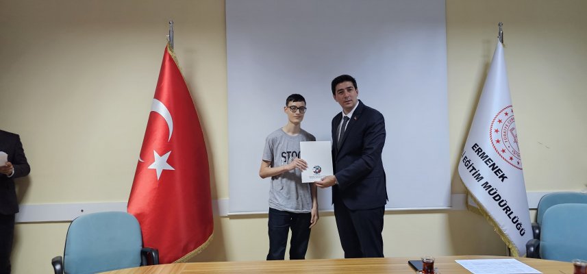 Mehmet Faruk Gezer  (Sayısal Birincisi)  