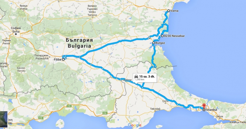 Bulgaristan’a Gidiyoruz
