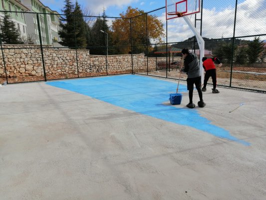 Basketbol Sahası Tel Çiti_1